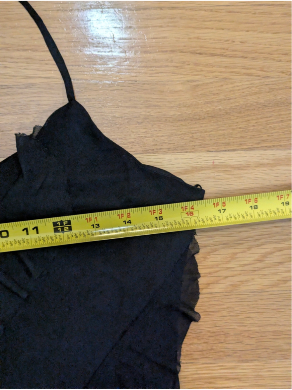 Sincerely Jules Black Ruffle Bodycon Maxi Dress XL - Picture 7 of 9